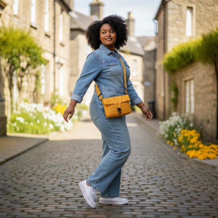 Aunts & Uncles Tsu amber Umhängetasche